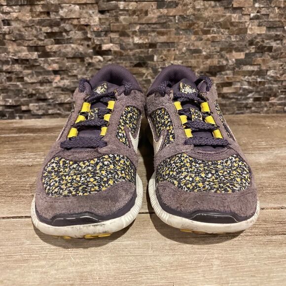 Nike Wmns Free Run +3 Ext Lib 540860 500 5 Plum Sail Yellow Liberty - Picture 2 of 7